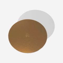 Подложка под торт Золото/Белая 1,5 мм 32 см 